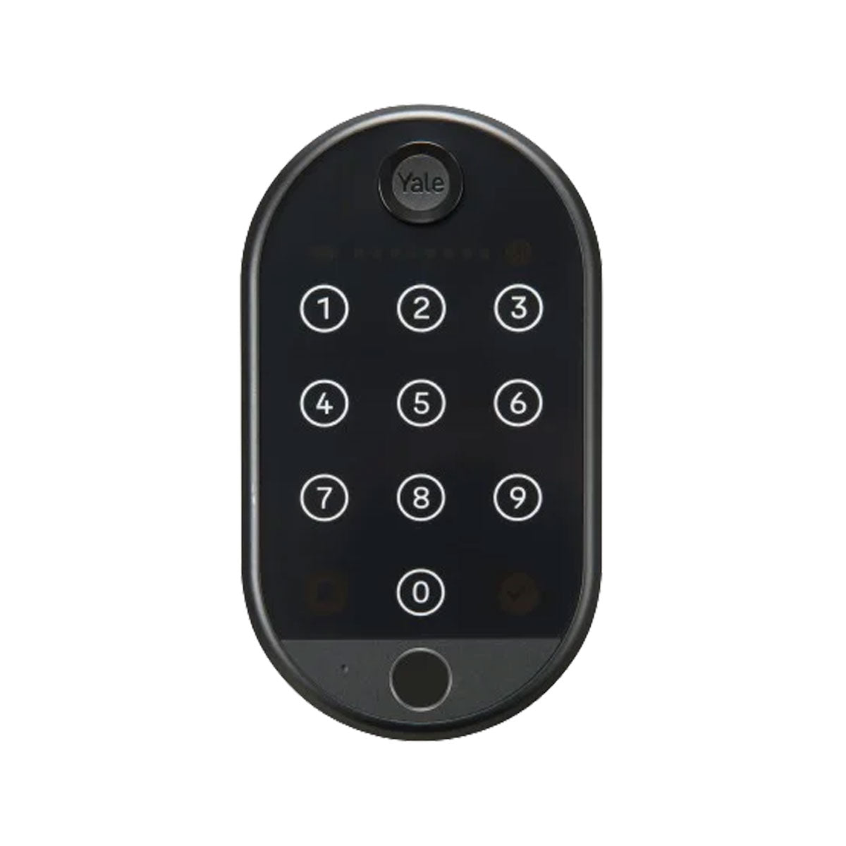 Smart Keypad 2 fingeravtryck svart
