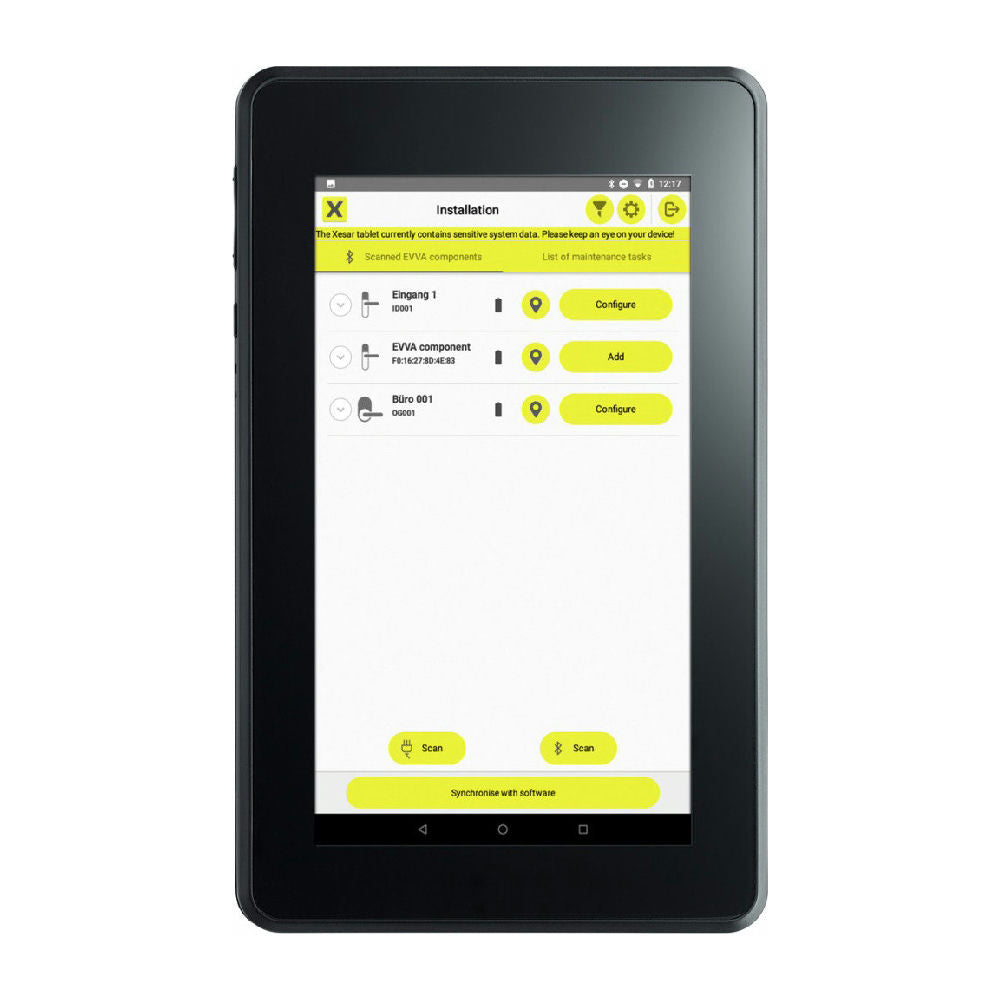 Surfplatta Xesar Android