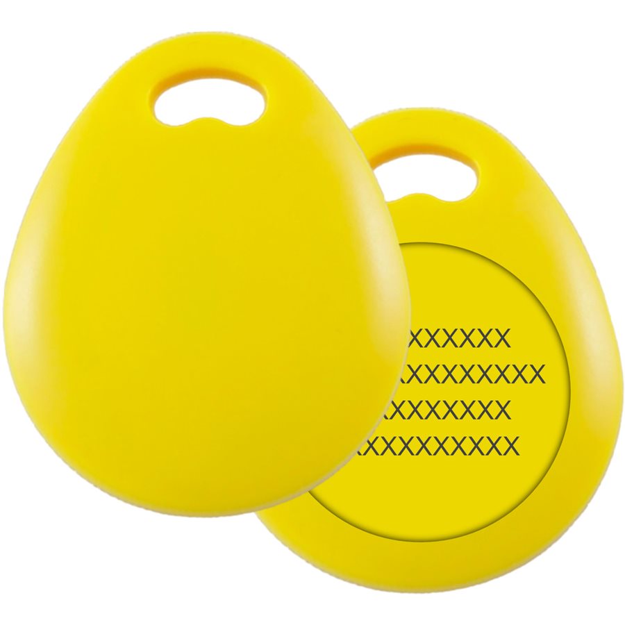 Passerbricka EM Basic gul utläsning ABRS