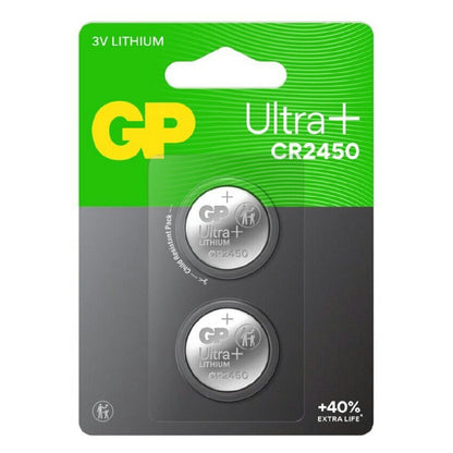 Batteri CR2450 Litium 2-pack