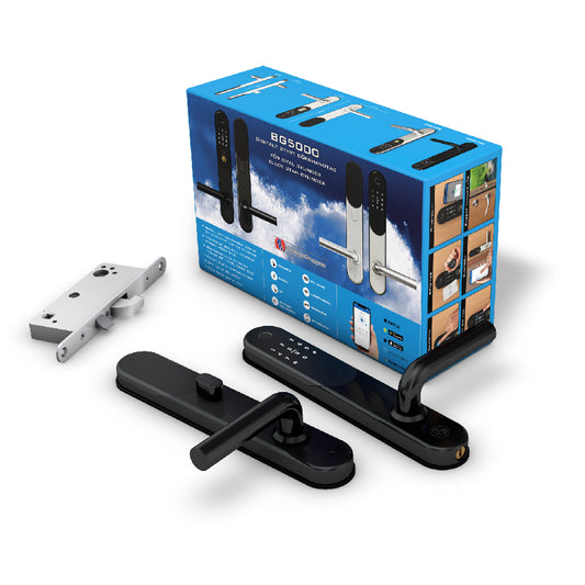 Kodlås Bg5000 Svart Kpl Assa