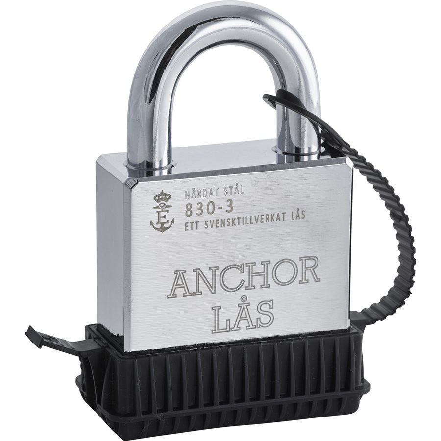 Hänglås 830-3 B28 oval WP tom