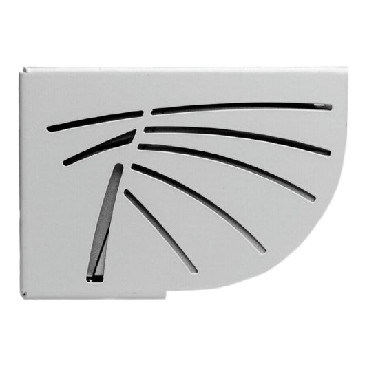 Vandalskydd flatscan SW/3D vänster ljusgrå (aluwhite)