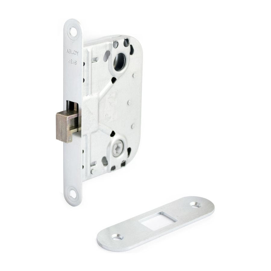 Låshus 64249 För Skjutdörr Krom Sb