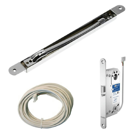 Eltryckeslås 990 rättvänd vänster kpl