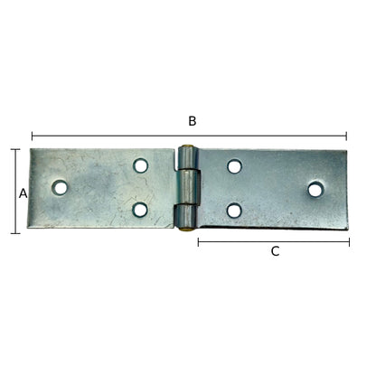 Gångjärn 150x37 2-pack (fynd)