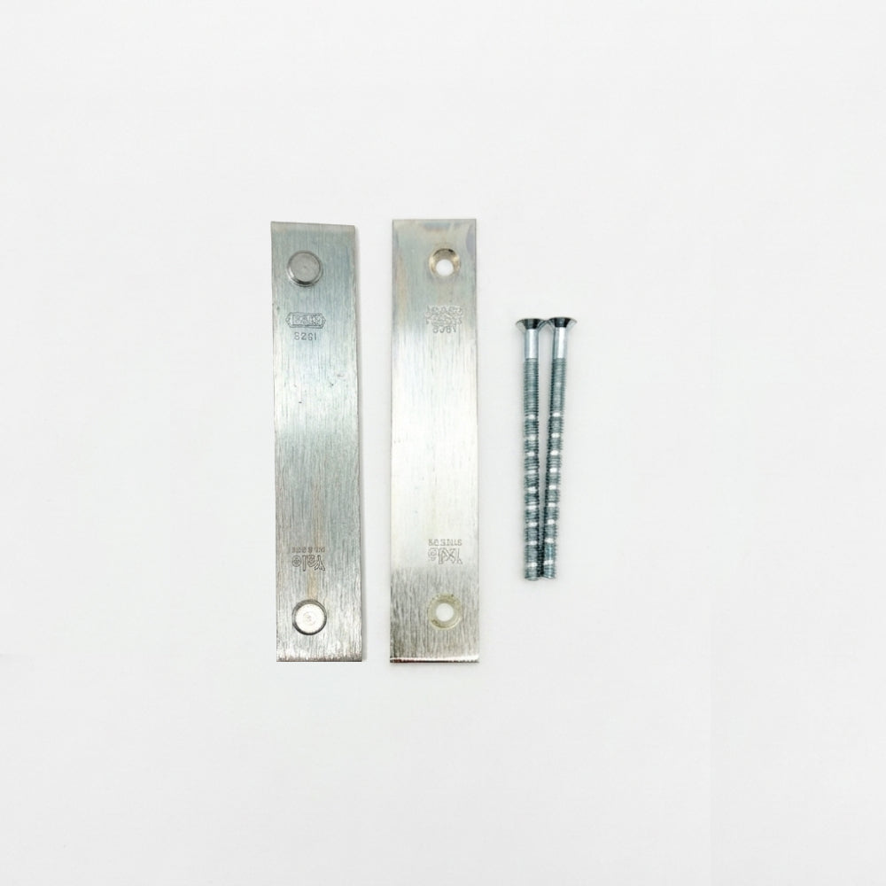 Förstärkningsbehör 5201 set om 2st 130x25mm inkl skruv (fynd)