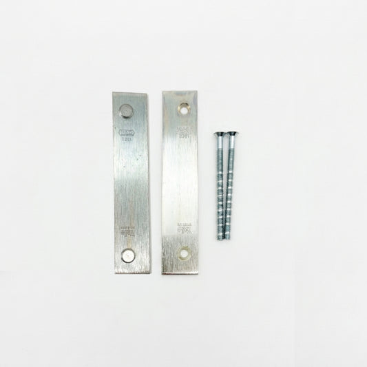 Förstärkningsbehör 5201 set om 2st 130x25mm inkl skruv (fynd)