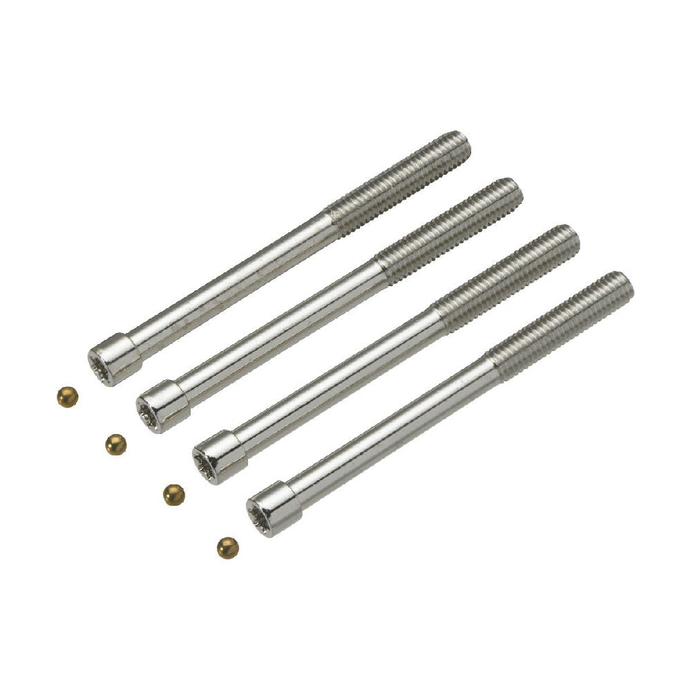 Cylinderskruv säkerhet 4 st 80mm m plugg