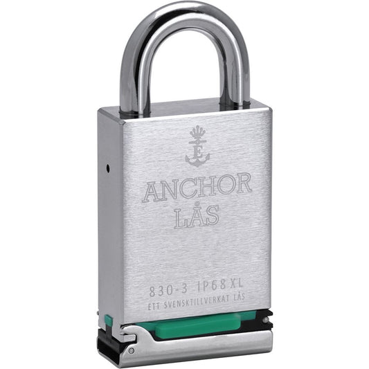 Hänglås 830-3 B28 XL IP68 oval cylinder