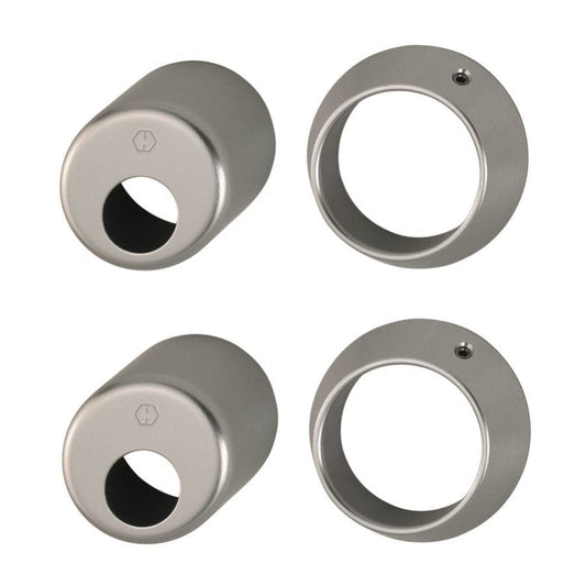 Cylinderbehör 3212  F9 aluminium rostfri nyans