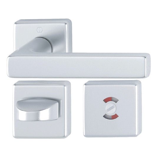 Trycke DallWc Aluminium Silver F1 Kpl