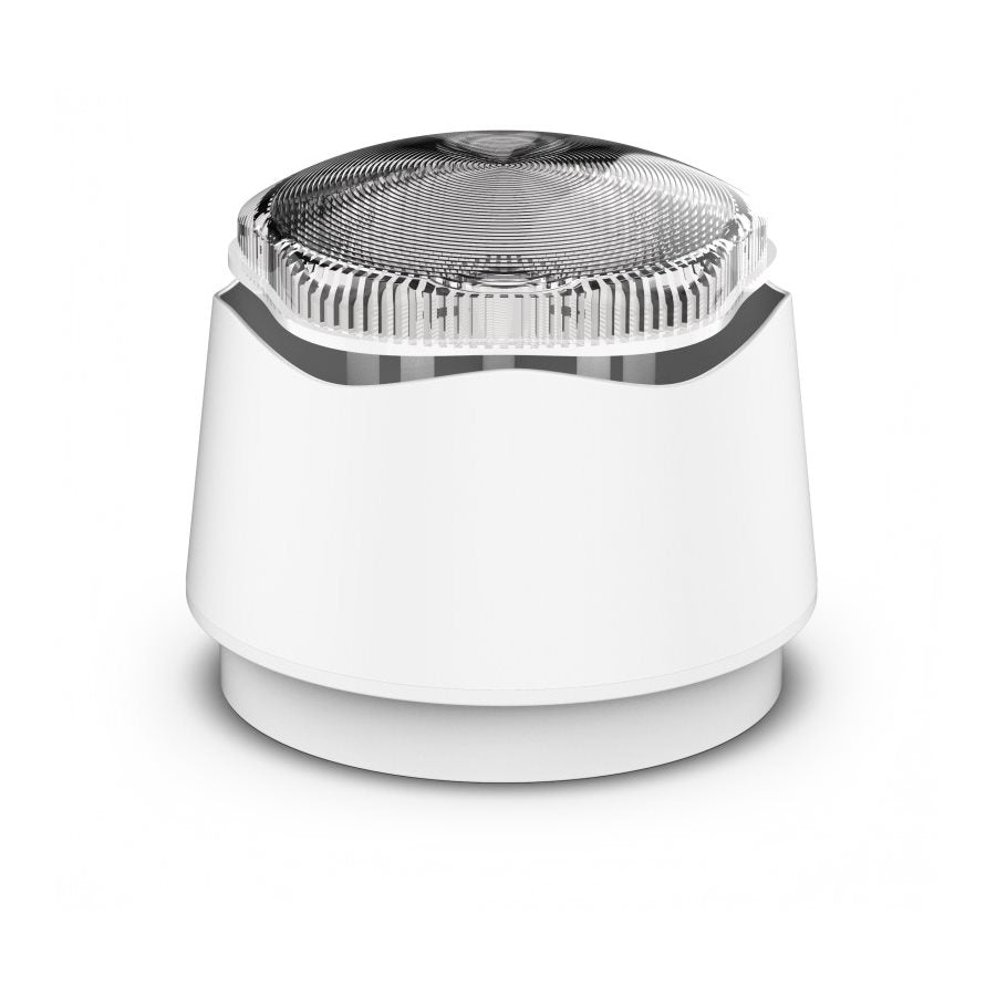 Siren/blixtljus X-45_VT vit klar lins