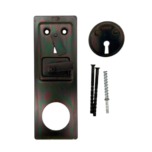 vredskylt och Nyckelskylt Brunoxid (fynd)