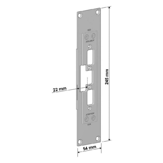 Monteringsstolpe 9023