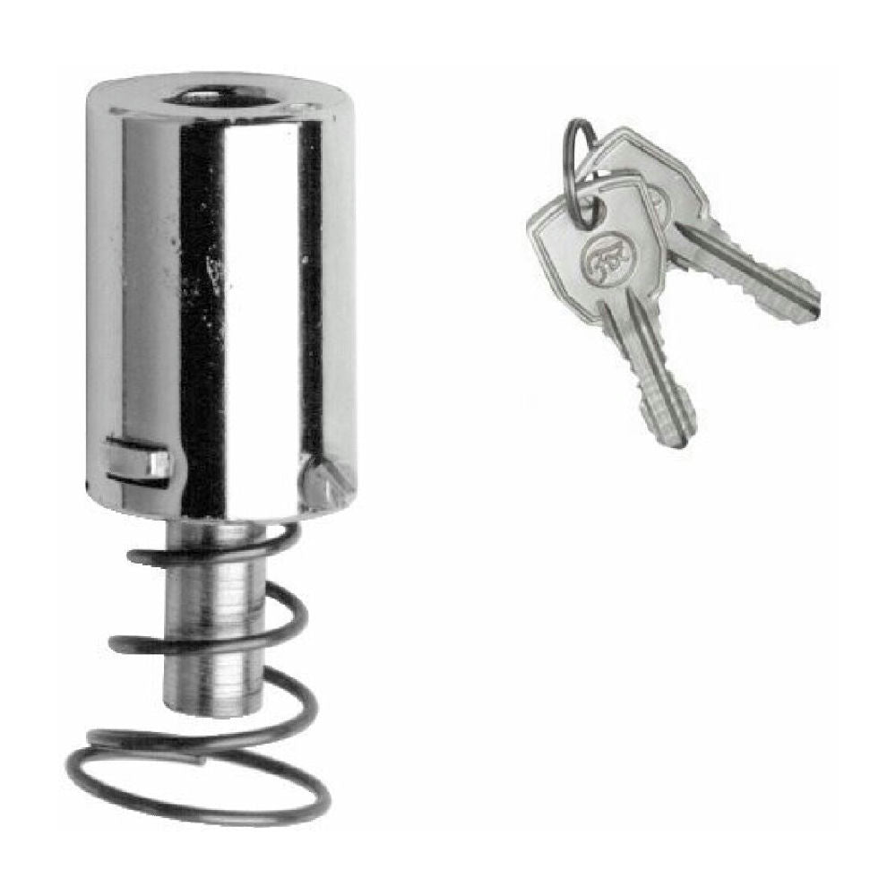 Tryckcylinder 7287/3002 krom PP