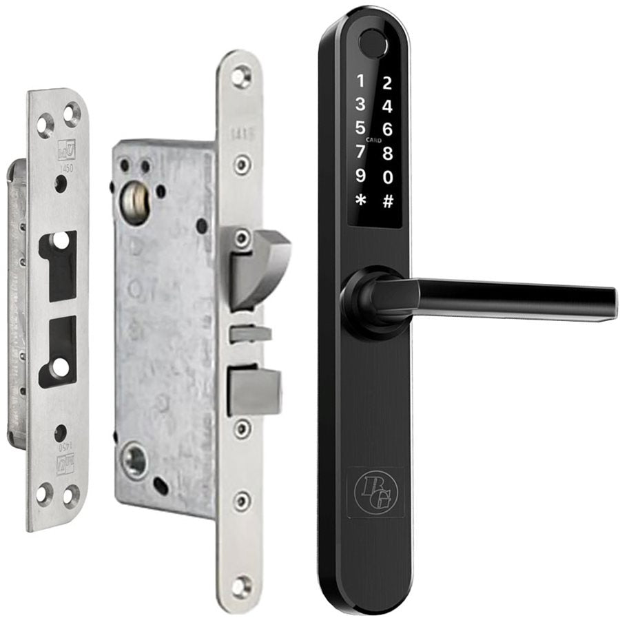 Kodlås BG2000 svart vänster Kpl Dorma