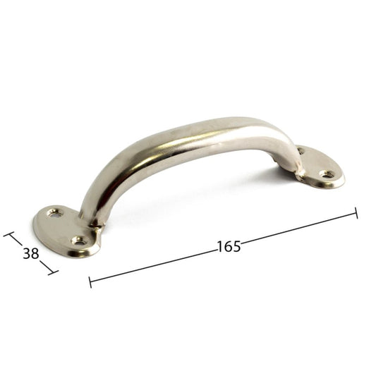 Lådhandtag 1405 165mm st nickel SB