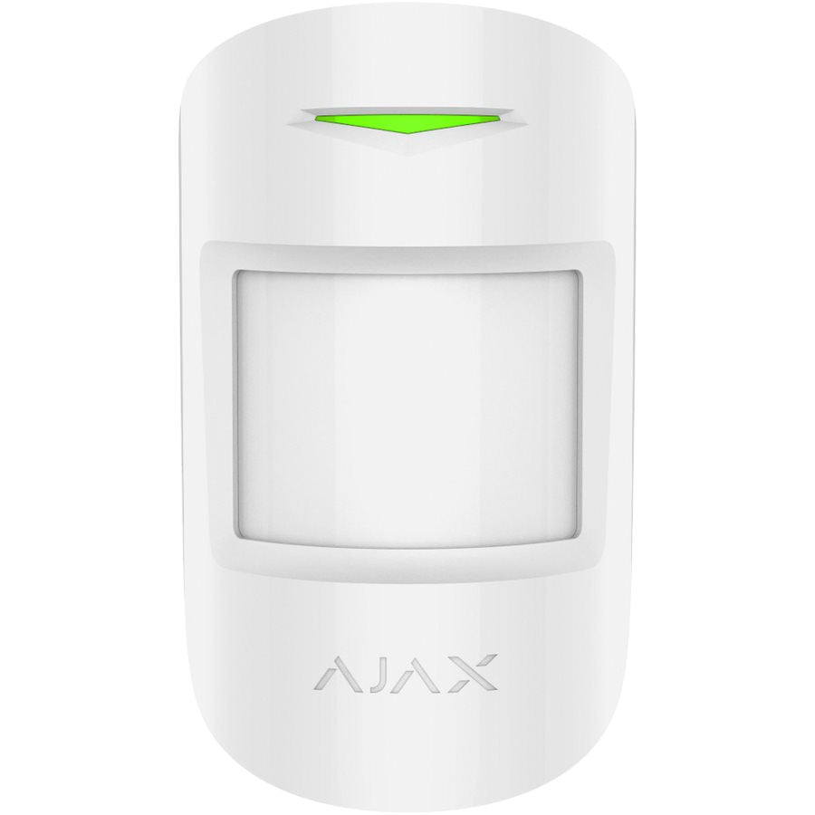 Kombidetektor husdjur 12m trådlös vit