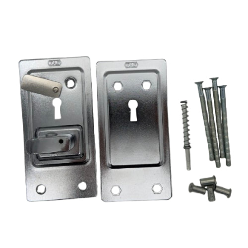 Nyckel och vredskylt Nickel (fynd)