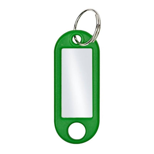 Märkbricka grön 100-pack