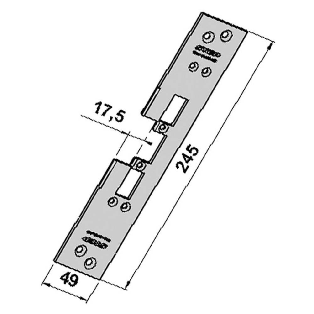 Monteringsstolpe ST6575