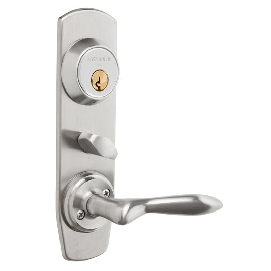 Behörssats Entre B1 5ny utan låshus mattkrom