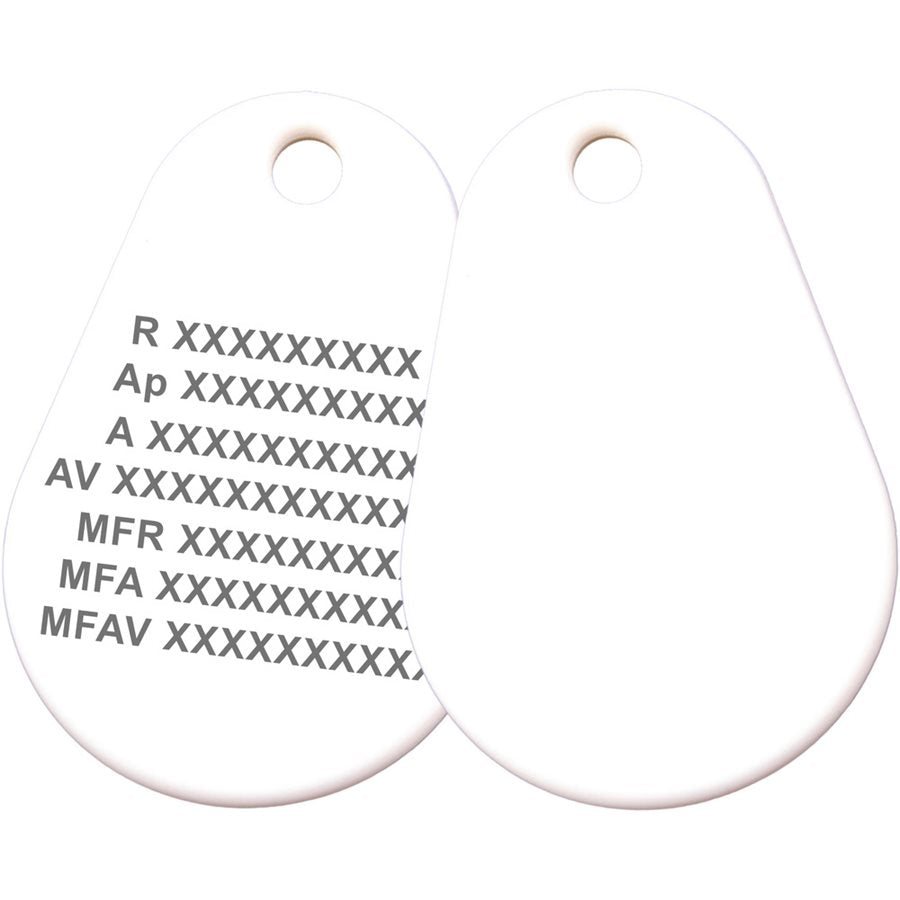 Passerbricka Std EM4200 & Mifare 1K Vit utläsning