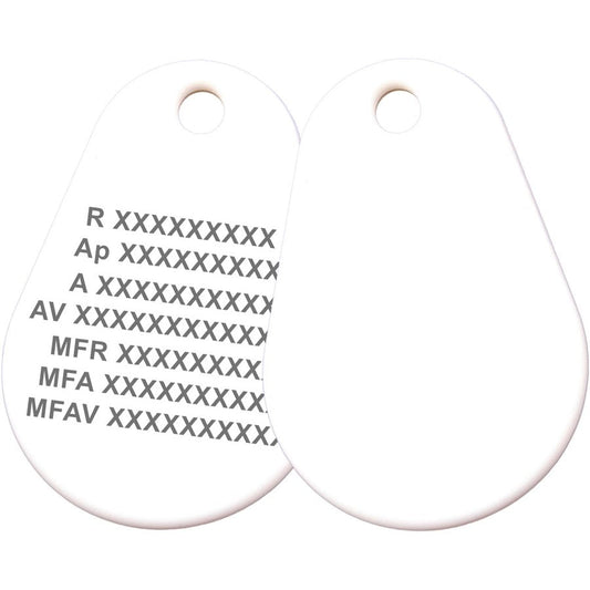 Passerbricka Std EM4200 & Mifare 1K Vit utläsning