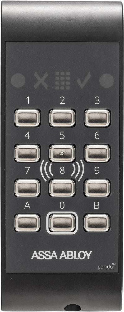 Kortläsare Mifare Pando Secure GO svart (ej DAC 430)