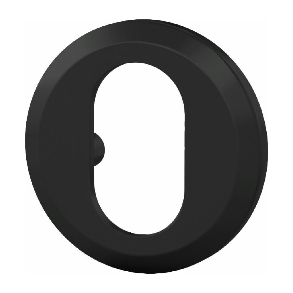Cylinderring DR 8320 oval 8mm svart