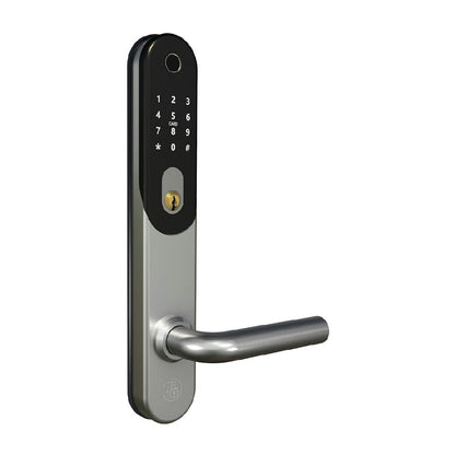 Kodlås BG5000 för ovalcylinder silver Kpl ASSA 2500