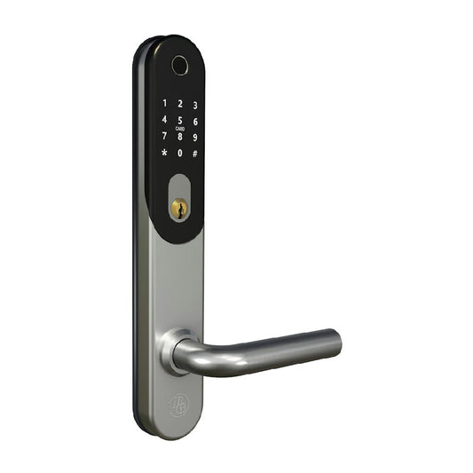 Kodlås BG5000 för ovalcylinder silver Kpl ASSA 2500