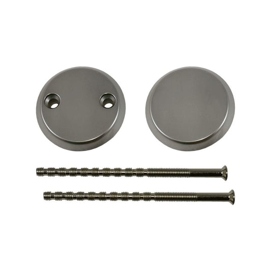 Täckskylt behör ink. skruv F9 aluminium rostfri nyans