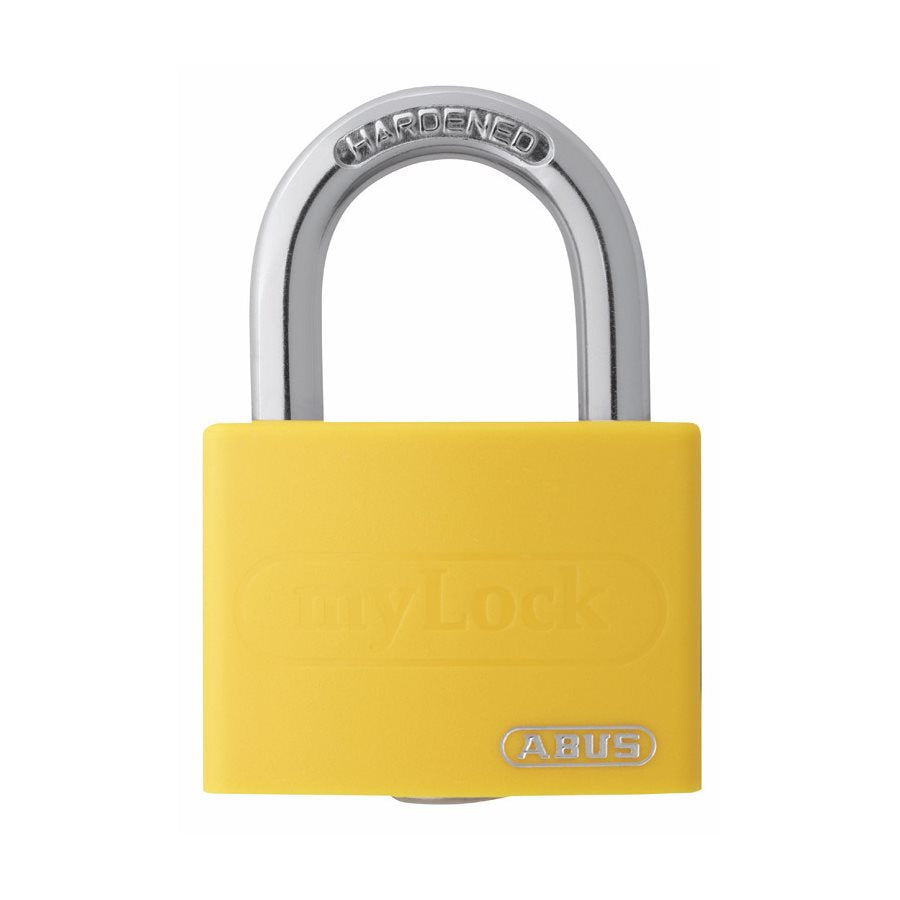 Hänglås T65AL/40 gul SB