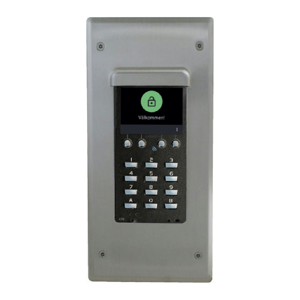 Frontkit rostfritt C85 117x260mm