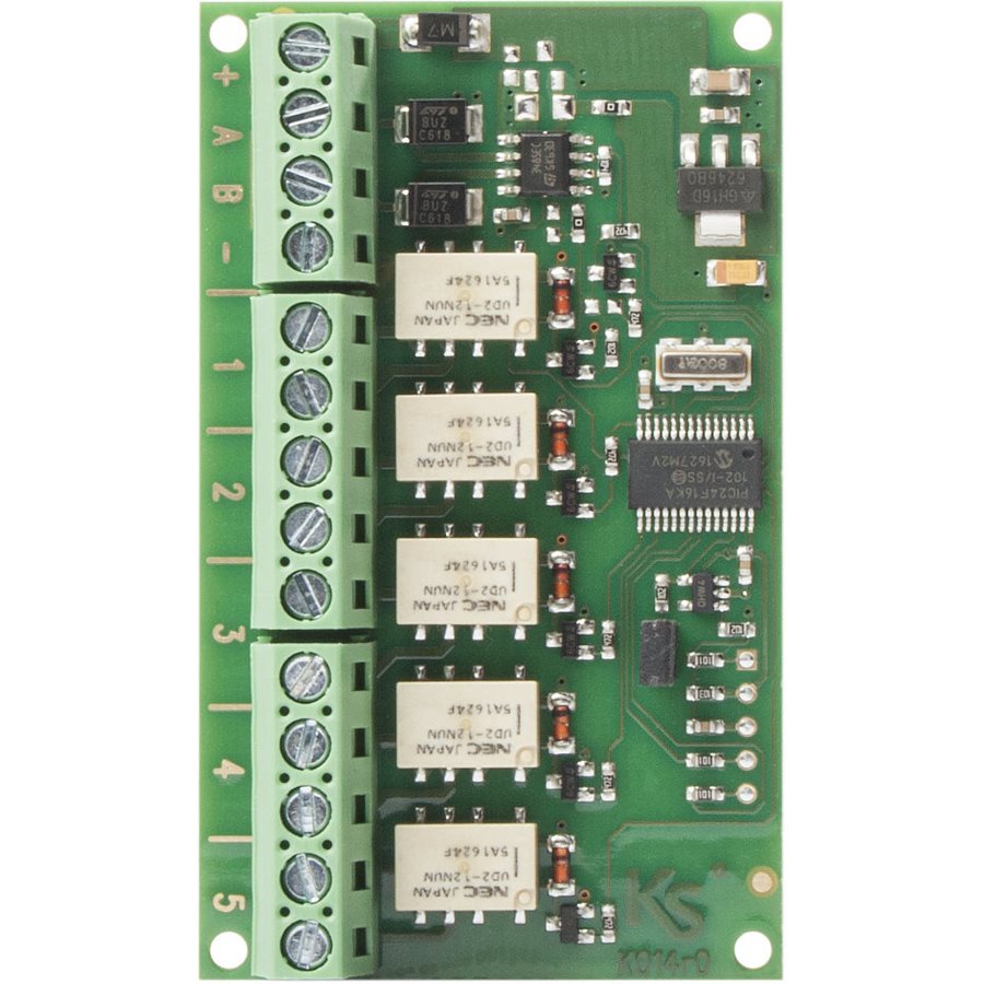 Expansionskort auxi 5 reläutgångar