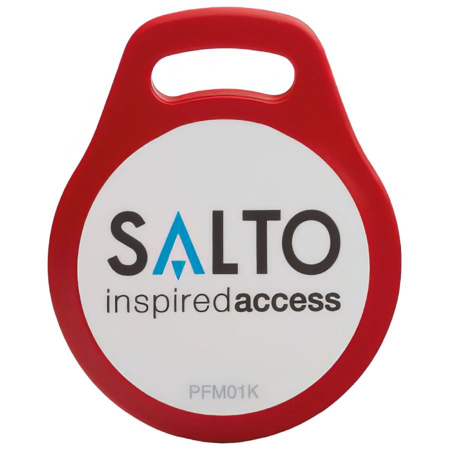 Passerbricka Mifare Salto 1K röd 10-pack