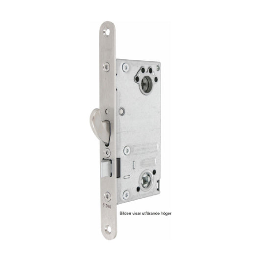 Låshus 510-50 BL vänster – Rostfri, Klass 5, 50 mm
