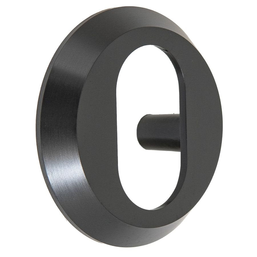 Cylinderring 8mm rund mattsvart Mirus