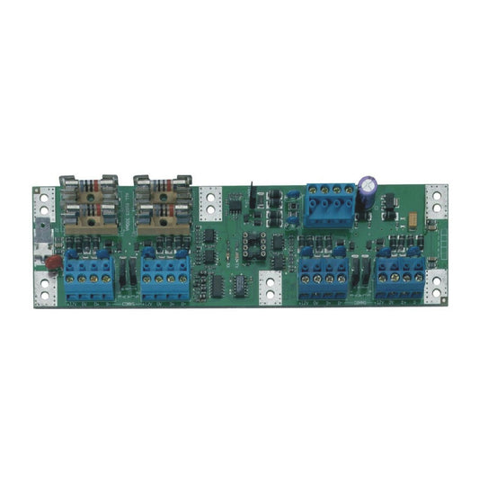 ATS1744 är en RS485‑databussdelare, isolator och förstärkare för ATS‑systemen. Produkten är framtagen för att öka driftsäkerheten och flexibiliteten i större eller mer komplexa installationer genom att dela upp systemets enda databusslinga i fyra helt elektriskt separata slingor.