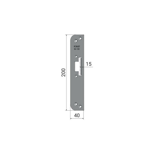 Monteringsstolpe S4-15V