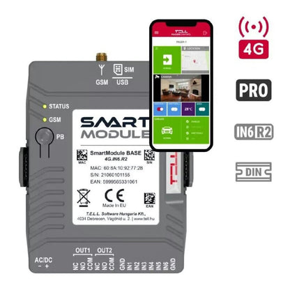 Larmsändare/Smartmodul 4G & fjärrstyrning app