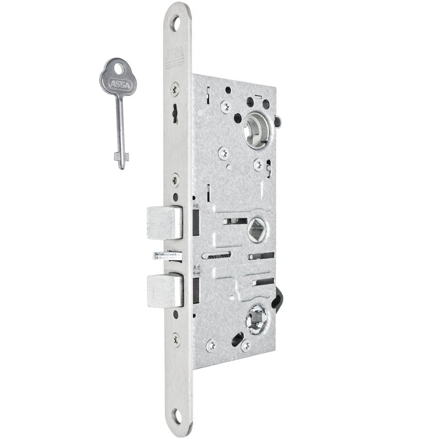 ASSA Låshus 721-50 vänster – Nödutrymning, 50 mm dorndjup