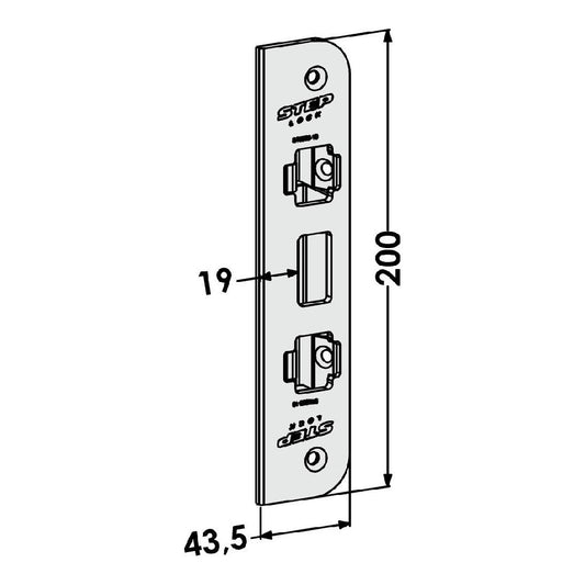 Säkerhetsslutbleck ST9009-19