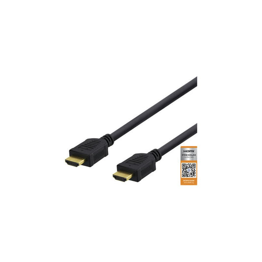 HDMI-kabel 1m svart