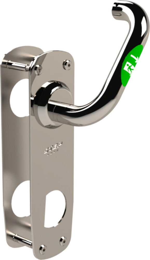 Nödutrymningsbeslag ST17932-L-2 blankt rostfritt stål vänste