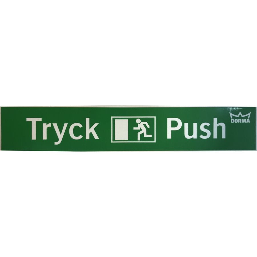 Dekal tryck/exit PHB 3000 SE