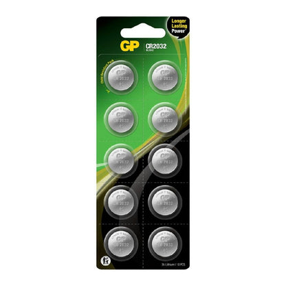 Batteri CR2032 3V 10-pack