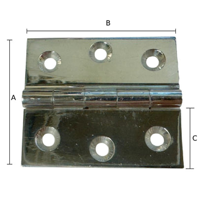 Gångjärn 50x44 (fynd)